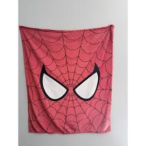 Spider-Man Blanket Red Size 40x50 Fleece Throw Super Soft